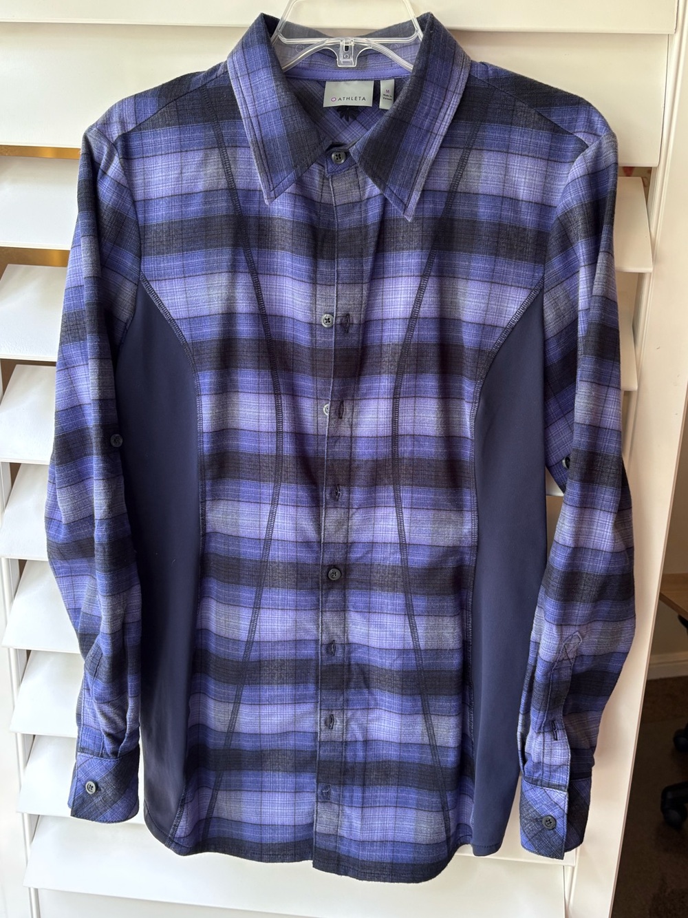 Athleta Plaid Shirt